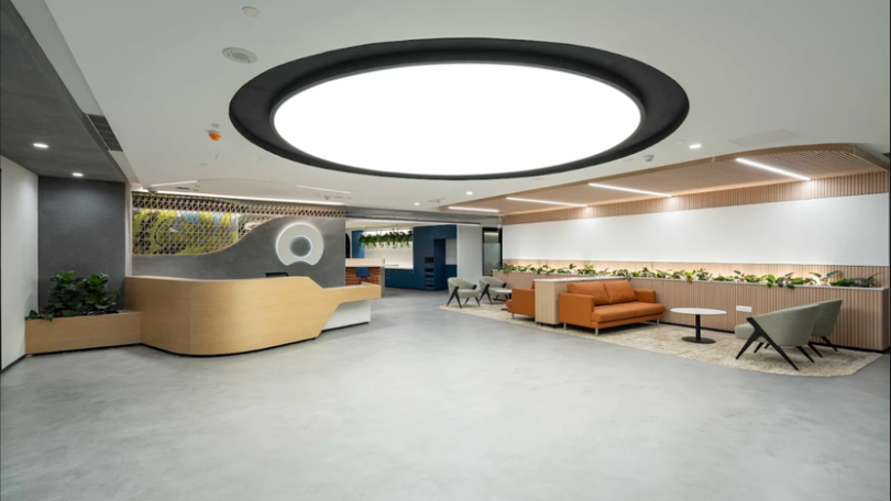 A photo of one of the ServiceNow offices in India 